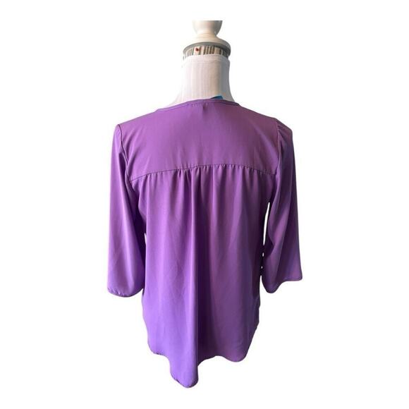 Purple Blouse Size S - Picture 2 of 3